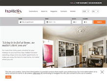 Tablet Screenshot of halldis.com